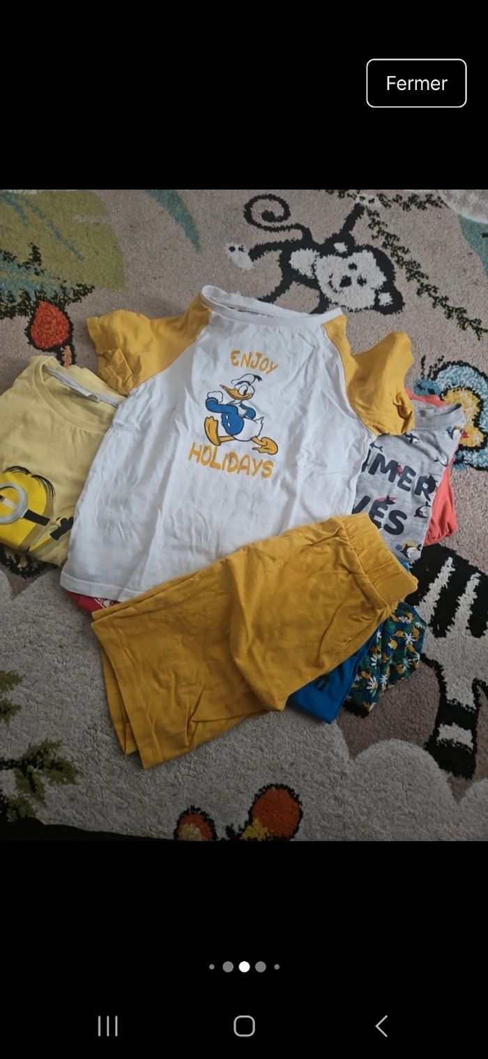 Lot pyjamas garçon - photo numéro 4
