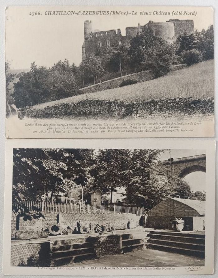 CPA Auvergne Rhône Alpes lot 10