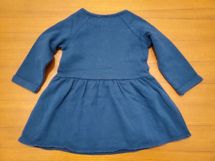 Robe marine pailletée 18mois - photo numéro 2