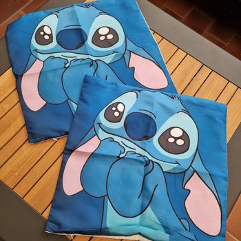 Housses coussins Stitch