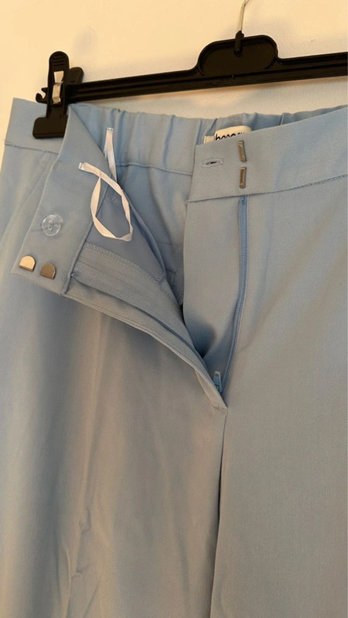 Pantalon droit bleu - photo numéro 5