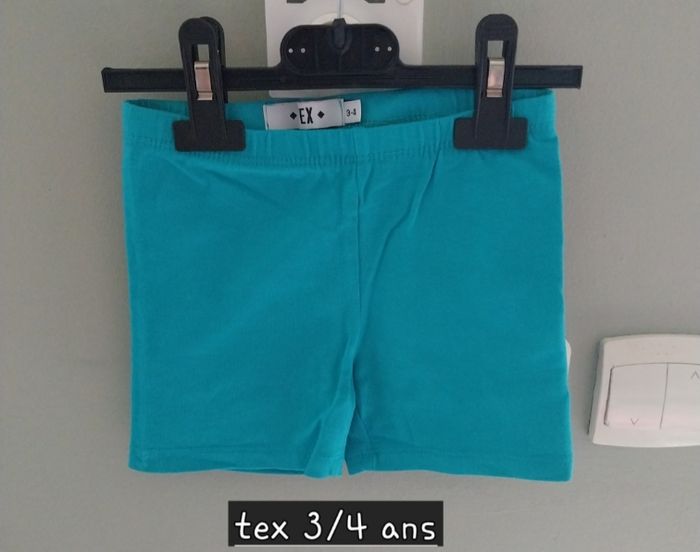 Short 3/4 ans Tex