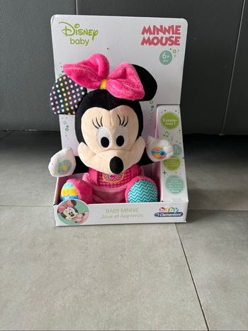 Peluche d’apprentissage Minnie neuve