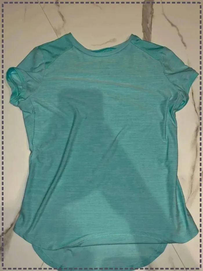 T-shirt de sport bleu – Taille XS