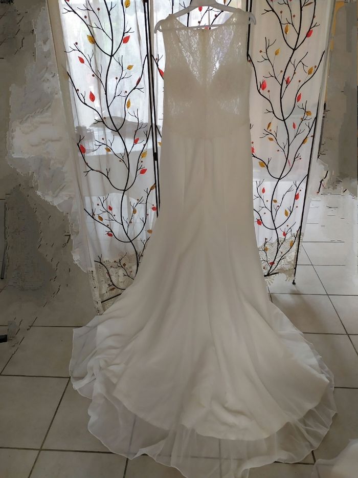 Robe longue mariée