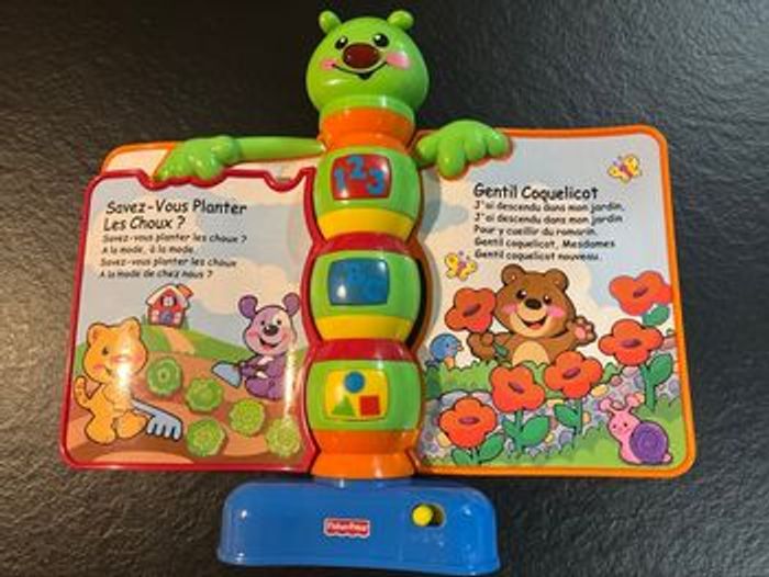 📚 Livre de comptines sonore Fisher-Price – Piles incluses - photo numéro 4