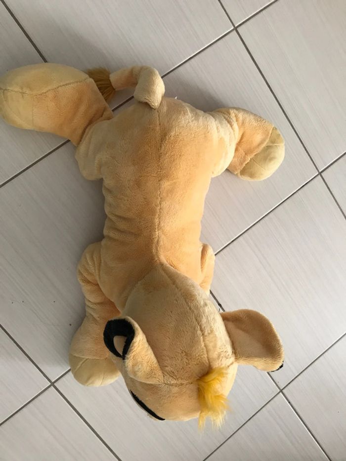 Grande peluche simba roi lion - photo numéro 2