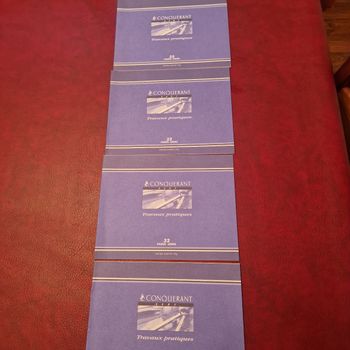 Lot 4 cahiers dessin/ travaux pratiques