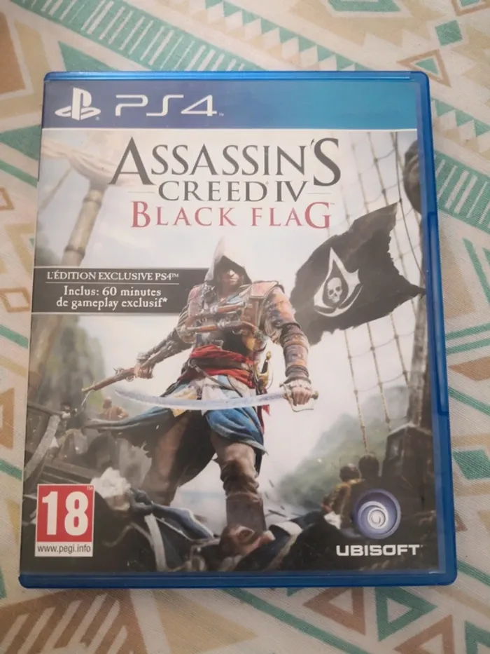 Jeu vidéo pour ps4 Assassin Screed black flag