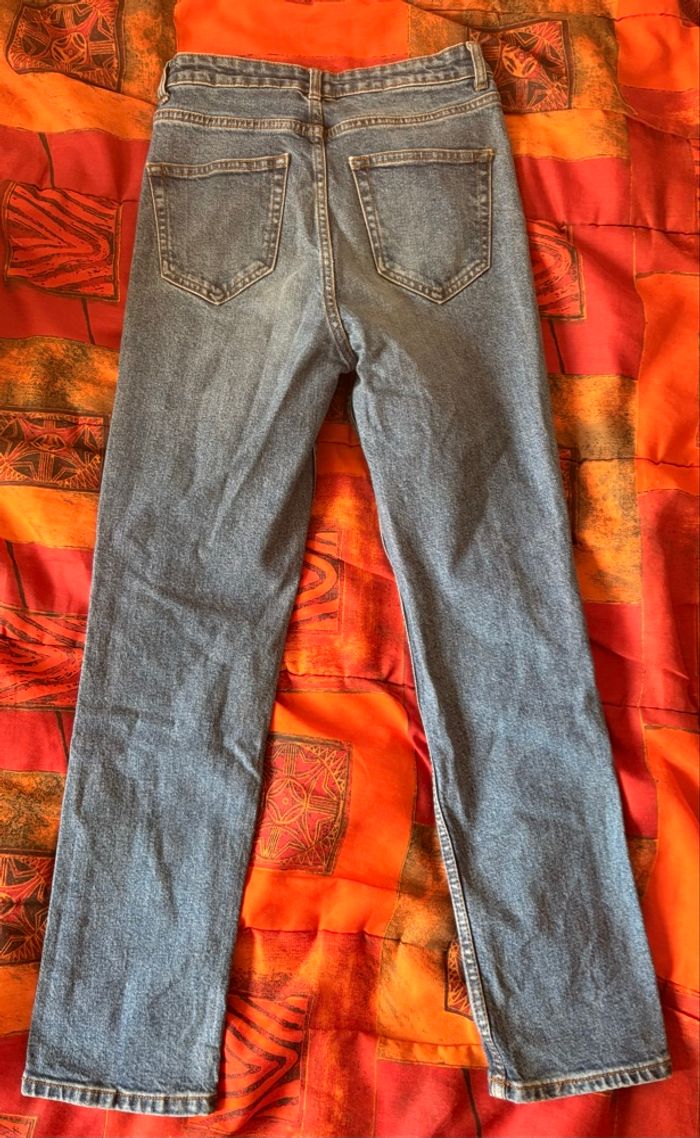 Jean bleu à trou - Taille XS - photo numéro 3