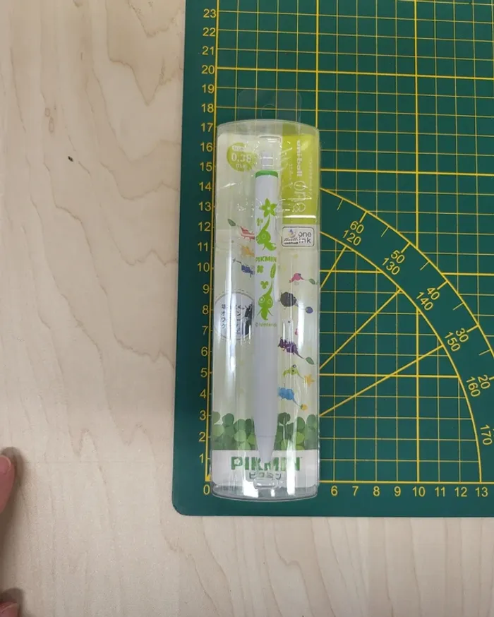 Stylo Pikmin Uni-ball 0.38mm vert - photo numéro 4
