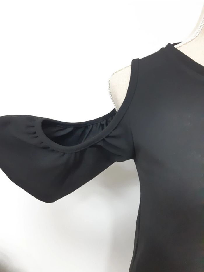 Robe noire épaules dénudées Astrid Black Label T34 - photo numéro 5