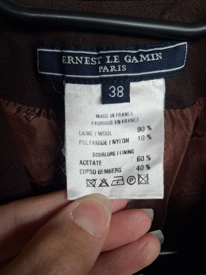 Veste femme - taille 38 - Ernest Le Gamin - photo numéro 7