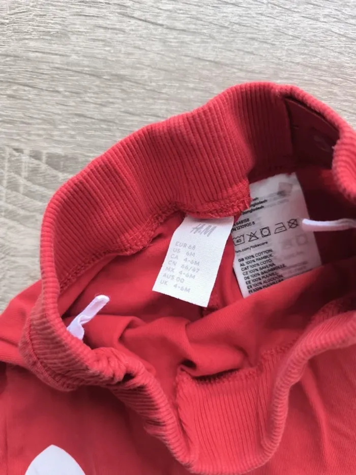 Ensemble coeur h&m 4-6 mois - photo numéro 8