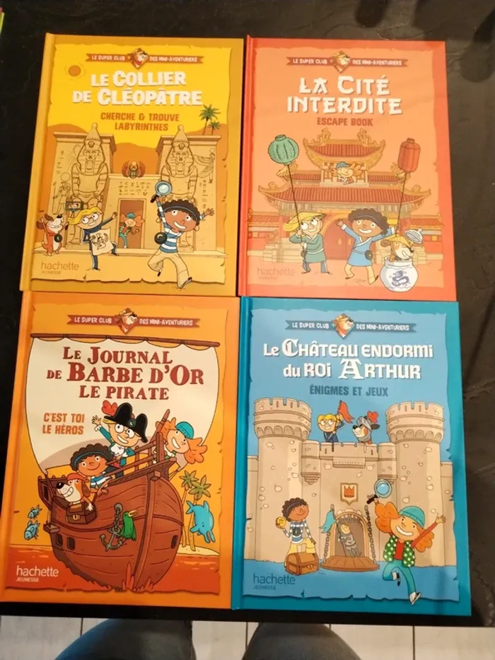 Lot 4 Livres d'activités