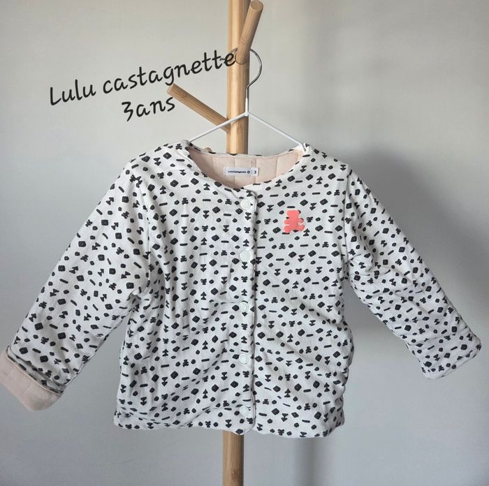 Veste matelassée 3ans fille lulu castagnette