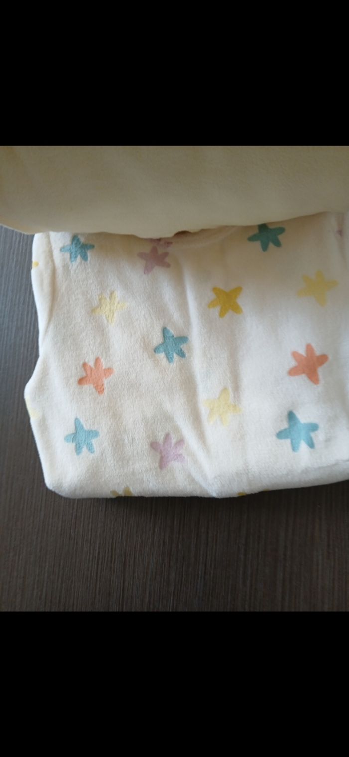 Lot de 2 pyjamas étoile garçon en velours  18 mois - photo numéro 2