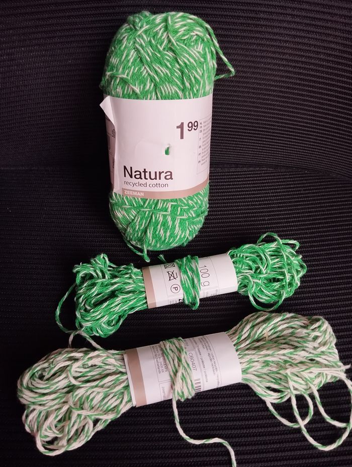 * Lot de 3 pelote vertes Natura par Zeeman - photo numéro 2