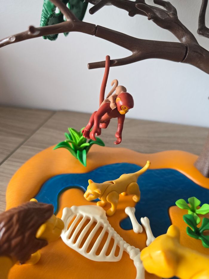 Petit lot de playmobil, les lions dans la savane - photo numéro 4