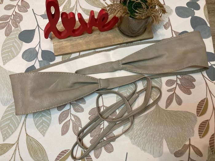 Ceinture Ajustable Beige - 84 cm - photo numéro 4