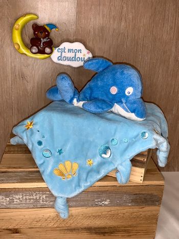 MD95 doudou dauphin 🐬 mots d’enfants