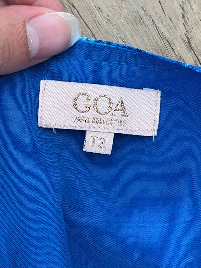 Robe bleue motif python Goa - photo numéro 7