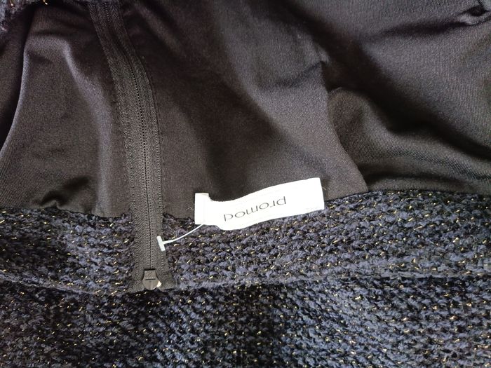 Jupe Promod noire taille 42 femme - photo numéro 3