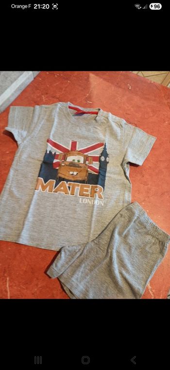 Pyjashort garçon taille 4 ans