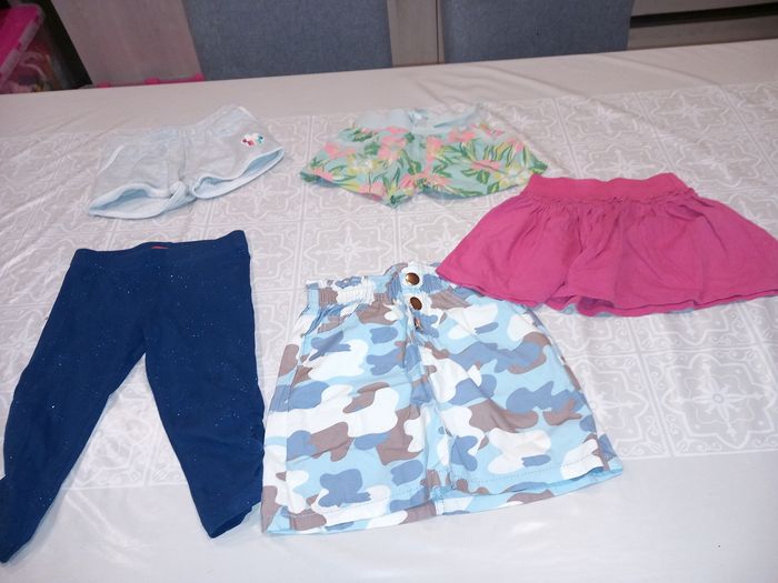 Lots shorts et jupes 4 ans