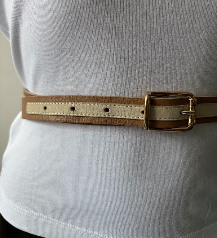 Ceinture en cuir de la Maison Boinet - photo numéro 2