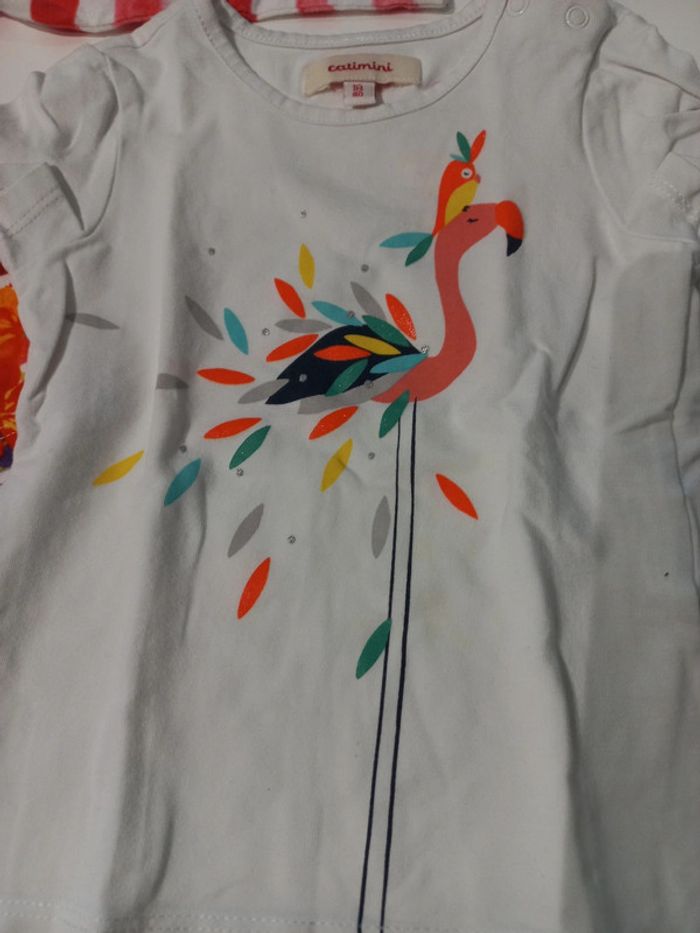 Lot tee shirt 18 mois Catimini - photo numéro 2