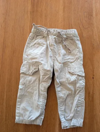 Pantalon large avec poche garçon 18 mois