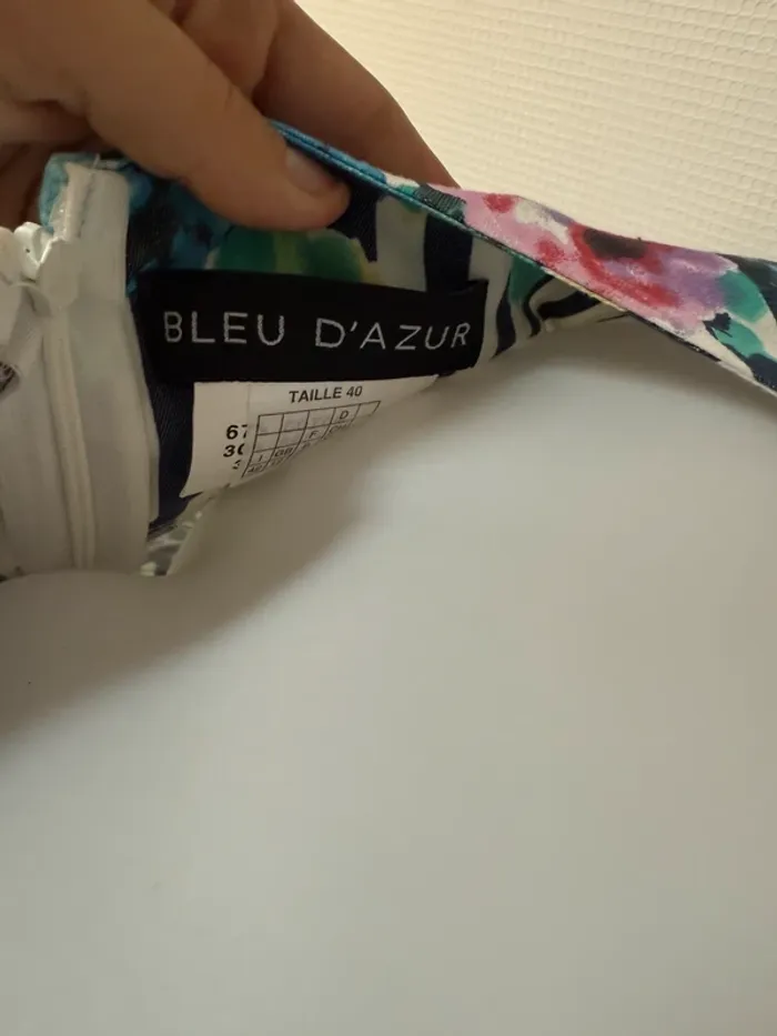 Robe en très bon état taille 40 bleu d’azur - photo numéro 6