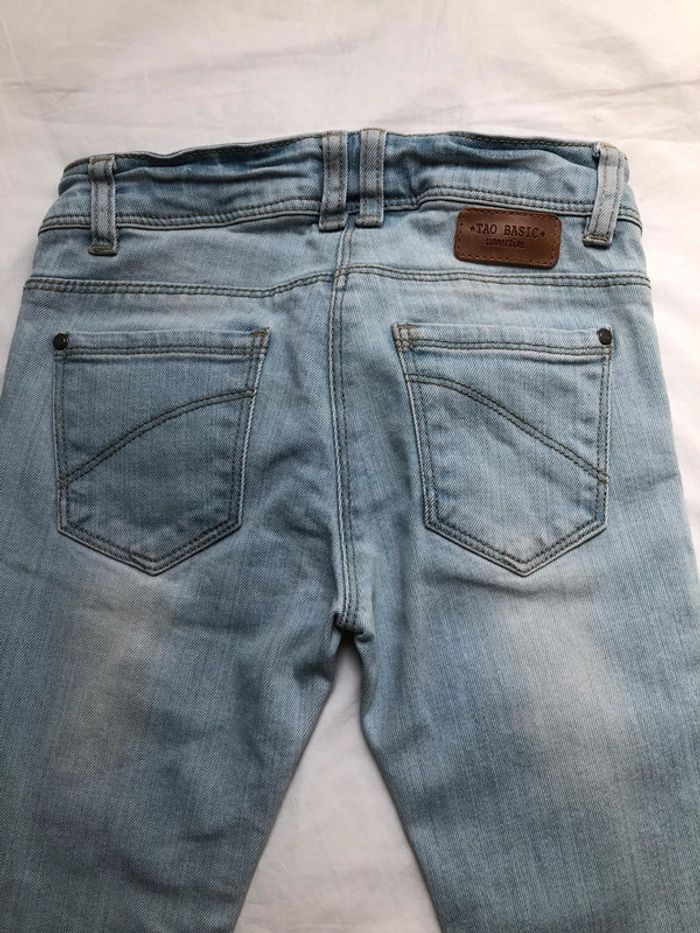 Pantacourt en jeans fille - photo numéro 6