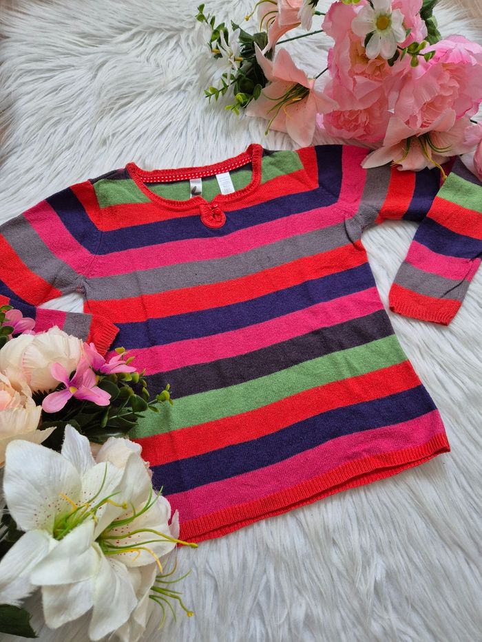 Pull rayé okaidi 5ans