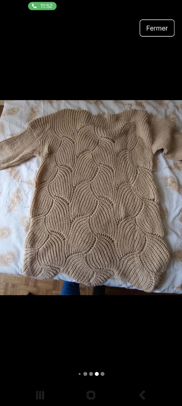 Robe pull fait main - photo numéro 5