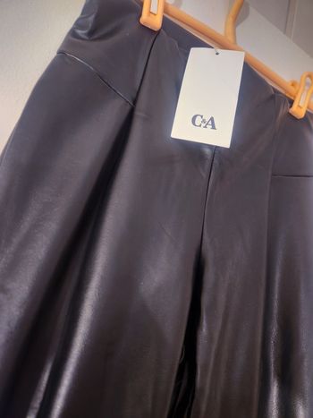 Legging simili cuir neuf 