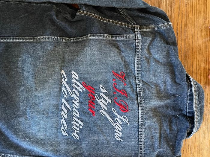 Veste en jean over size - photo numéro 6