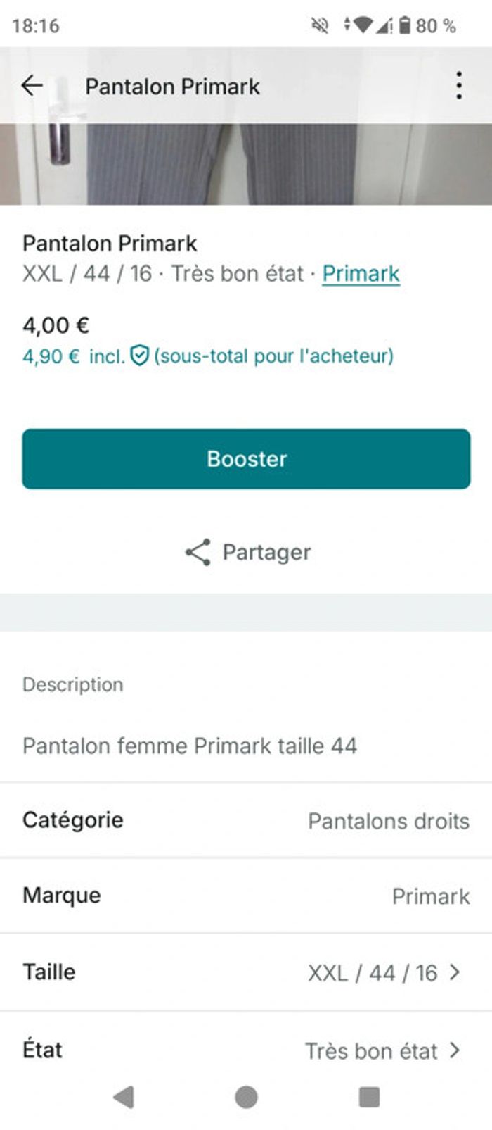 Pantalon femme XXL - photo numéro 5