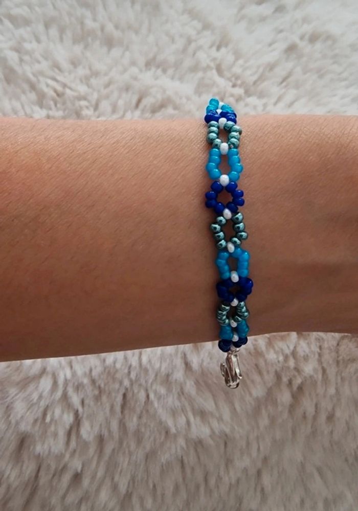Bracelet thème vacances/été étoile de mer - photo numéro 3