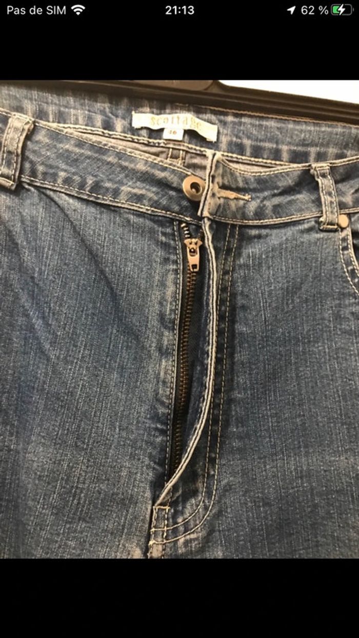 Pantalon cours regular scottage bleu marine taille 46 - photo numéro 3