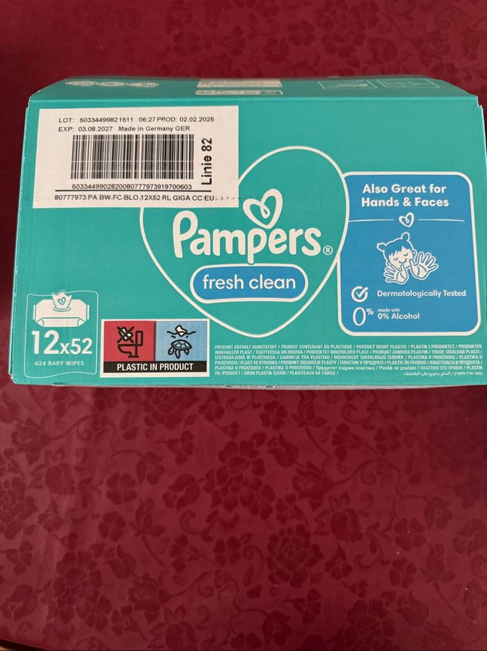 Lingettes Pampers Fresh Clean - photo numéro 2