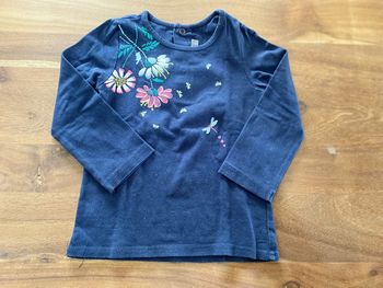 Tee-shirt manches longues catimini 12mois