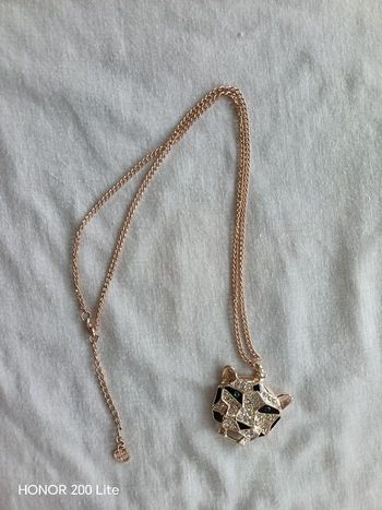 Collier long doré Oôra