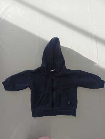 Veste sweat bébé 6 mois