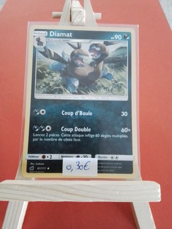 Carte Pokémon Diamat 61/111