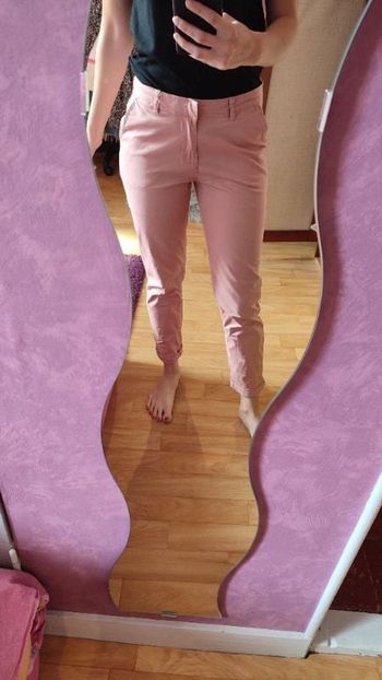 Pantalon Chino rose Cache-Cache taille 36