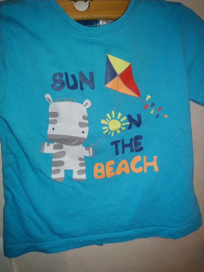 Tee shirt kitchoun taille 18 mois en très bon état - photo numéro 2