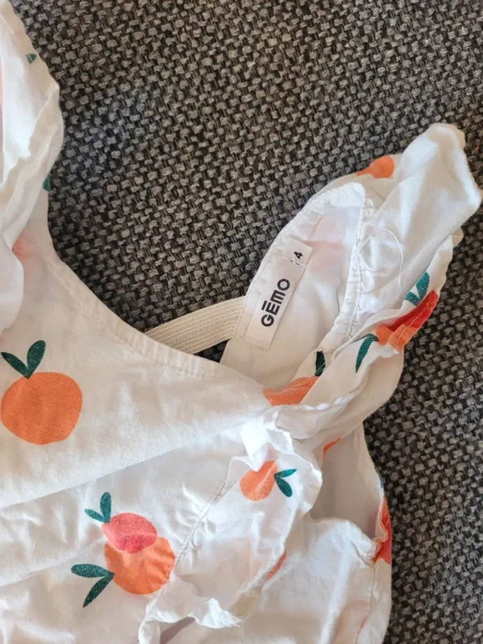 Robe habillée dos croisé fille 4 ans - photo numéro 3