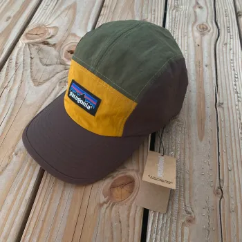 Casquette patagonia jaune tricolore